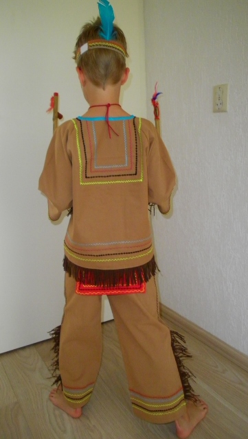 het indianenpakje